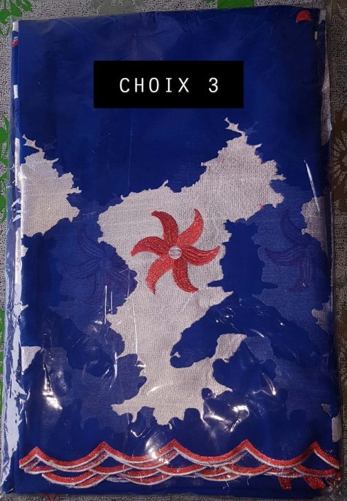 Salouva avec chale broderie