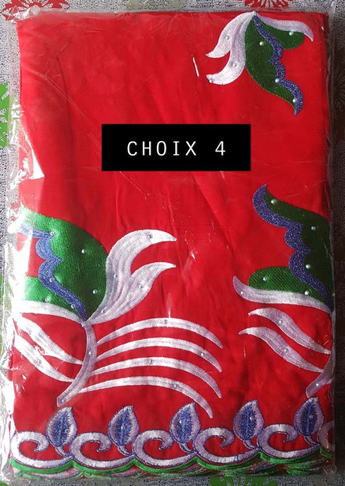 Salouva avec chale broderie – Image 2