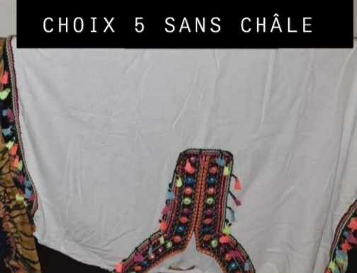BOUBOU AVEC/SANS CHALE