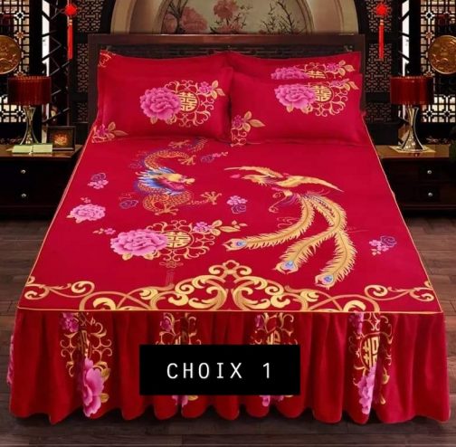DRAPS SANS TAIES D'OREILLERS